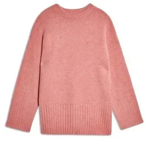 Topshop Sweaters New Topshop Supersoft Deep Hem Crewneck
